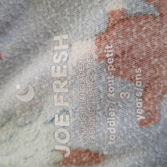 Joe Fresh 3T boys pajamas - Picture 4 of 5